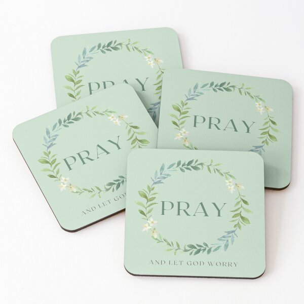 Item preview, Pray and Let God Worry  designed and sold by CheekyGrace.