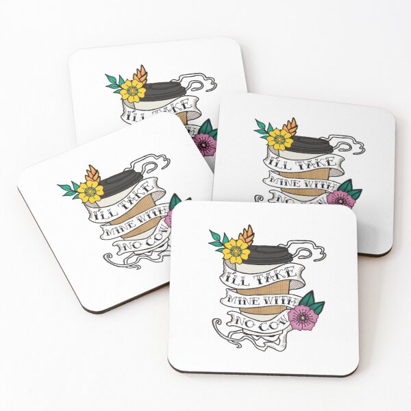 Item preview, No Cow Coffee - Vegan designed and sold by FilthyAnnaMalle.