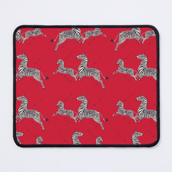 Item preview, Scalamandré Zebra (red) / The Royal Tenenbaums designed and sold by lecinemaparadis.