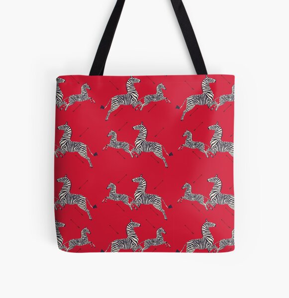 Item preview, Scalamandré Zebra (red) / The Royal Tenenbaums designed and sold by lecinemaparadis.