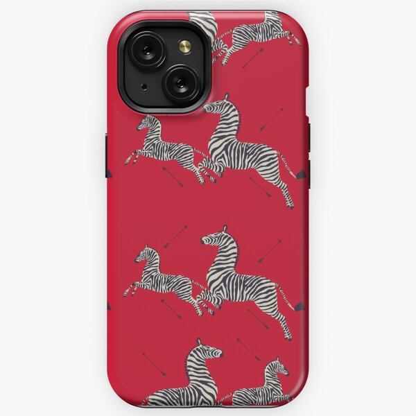 LOUIS VUITTON LV LOGO PATTERN RED RIBBON iPhone XR Case Cover