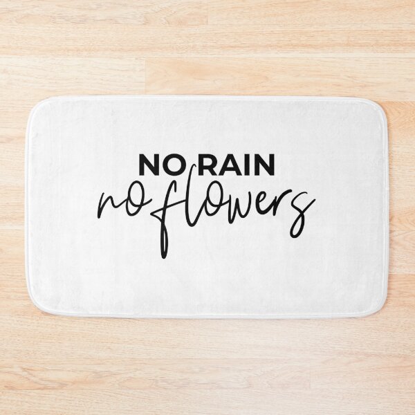 Item preview, No rain no flowers  designed and sold by FauzIDEA.