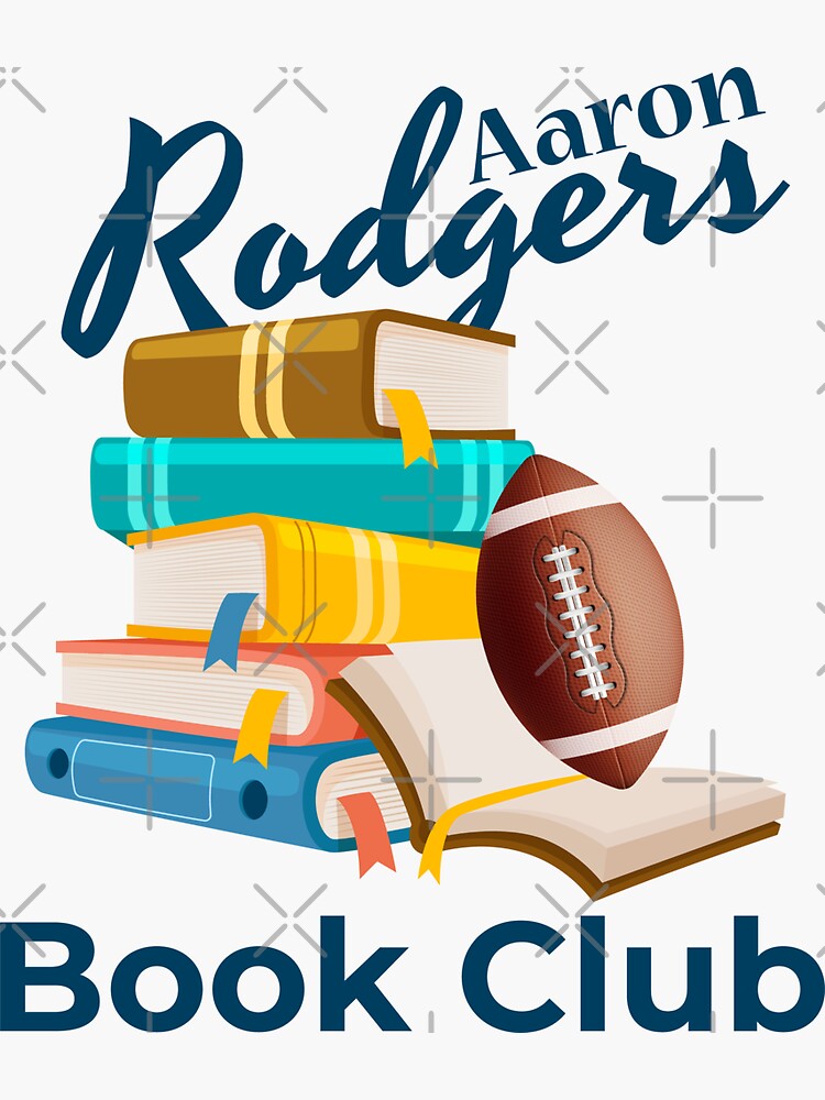 "aaron rodgers book club" Sticker for Sale by KHSdesign Redbubble