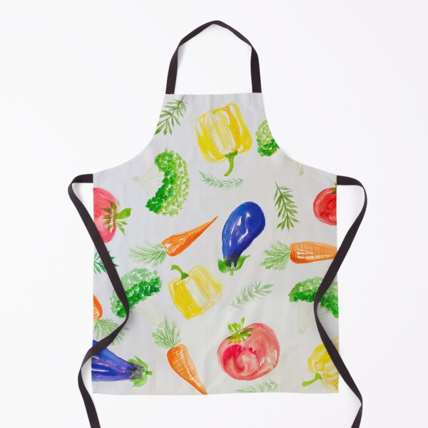 Item preview, Watercolor Veggies Farmers Market designed and sold by JuniperWD.