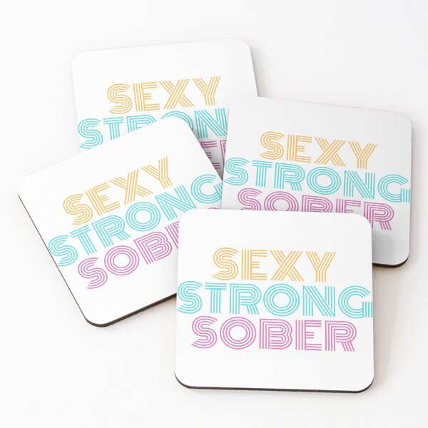 Item preview, Sexy strong sober proud woman soberversary  in pastels designed and sold by portrait4you.