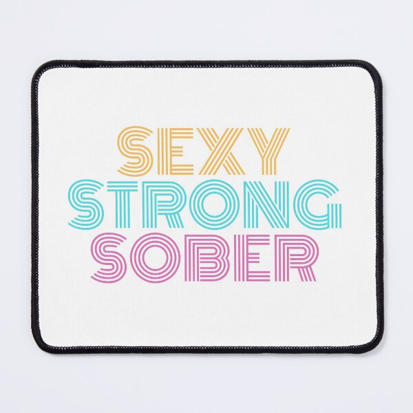 Item preview, Sexy strong sober proud woman soberversary  in pastels designed and sold by portrait4you.