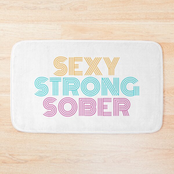 Item preview, Sexy strong sober proud woman soberversary  in pastels designed and sold by portrait4you.