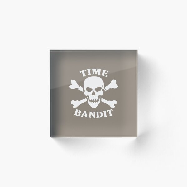 all crab no quits trending logo throw pillow Acrylic Block