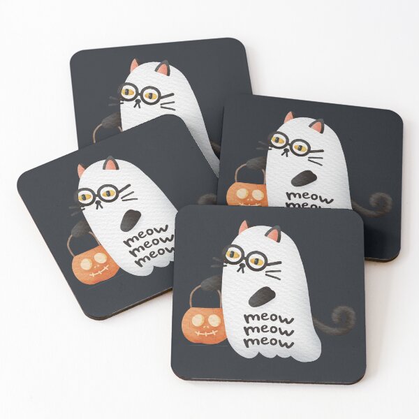 Item preview, Meow I mean Boo - Trick Or Treat Kitten  designed and sold by yourcherryguy.