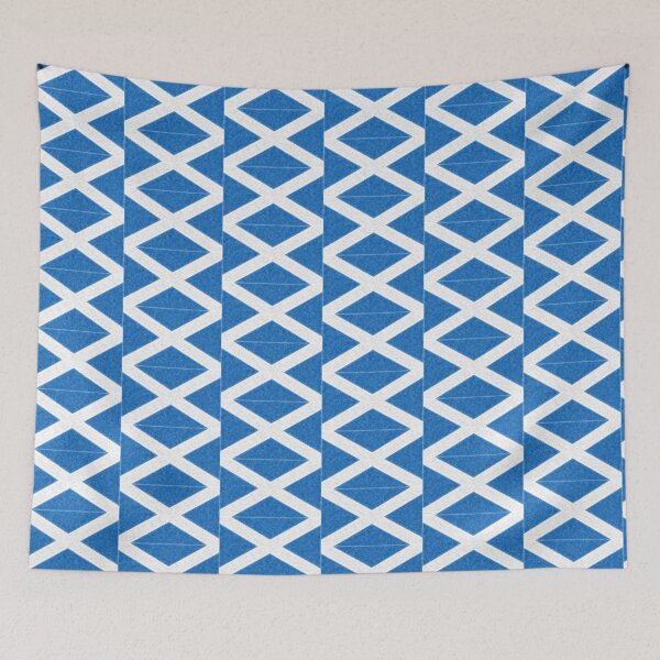 Item preview, Color Sketch Effect Stylised Art St Andrew Scotland Flag designed and sold by Worldesigns by Artsiren.