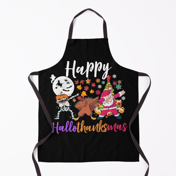 Item preview, Happy Hallothanksmas - Dabbing Halloween Thanksgiving Christmas Gift Idea designed and sold by ohmier.