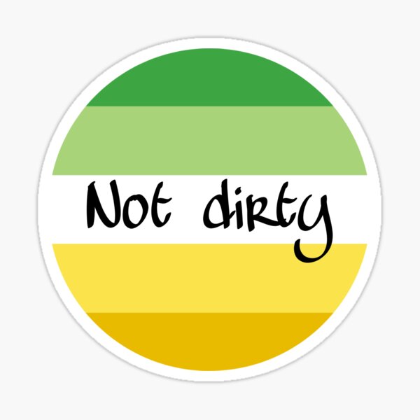 Item preview, Aroallo "not dirty" designed and sold by PuppyQueer.