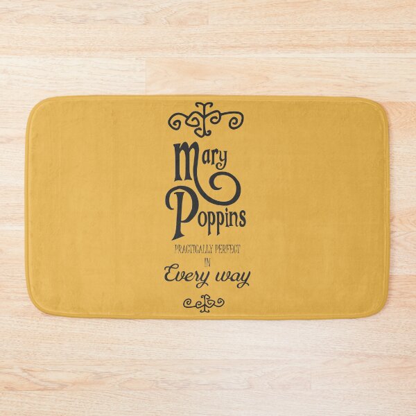 Item preview, Mary Poppins, minimalist movie poster, Julie Andrews cult film, magic nanny, alternative affiche designed and sold by Spallutos.
