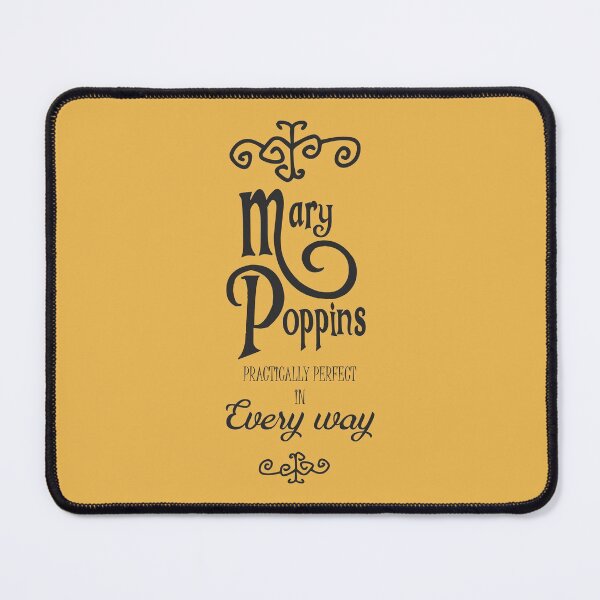 Item preview, Mary Poppins, minimalist movie poster, Julie Andrews cult film, magic nanny, alternative affiche designed and sold by Spallutos.