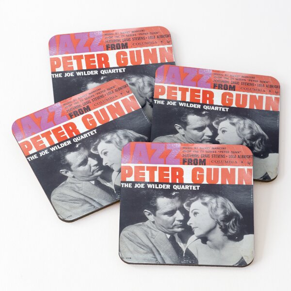 Item preview, Peter Gunn, hardboiled, film noir, detective, 1959, Jazz From "Peter Gunn"", Bop,BeBop, Hard Bop, Jazz, Hi Fi,  designed and sold by Vintaged.
