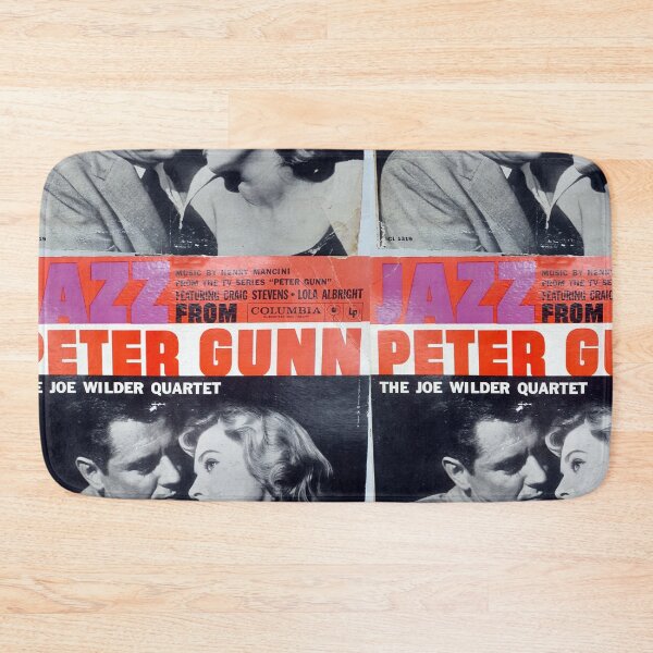 Item preview, Peter Gunn, hardboiled, film noir, detective, 1959, Jazz From "Peter Gunn"", Bop,BeBop, Hard Bop, Jazz, Hi Fi,  designed and sold by Vintaged.