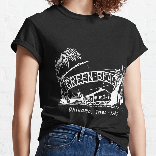 Green Beach Okinawa Japan 1983 Classic T-Shirt