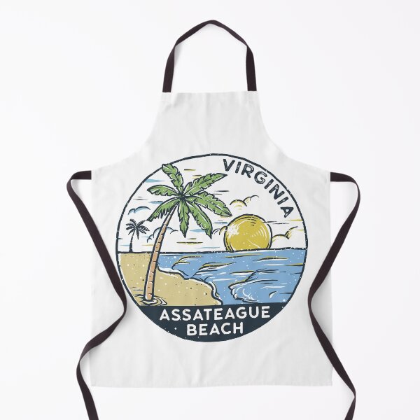 Item preview, Assateague Beach Virginia Vintage designed and sold by KrisSidDesigns.