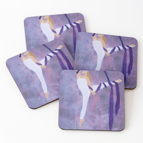Item preview, Purple Aerial Silks designed and sold by MyraLynneArt.