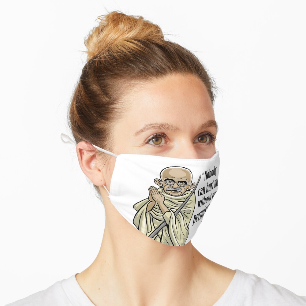 Mahatma Gandhi (1869-1948) Mask