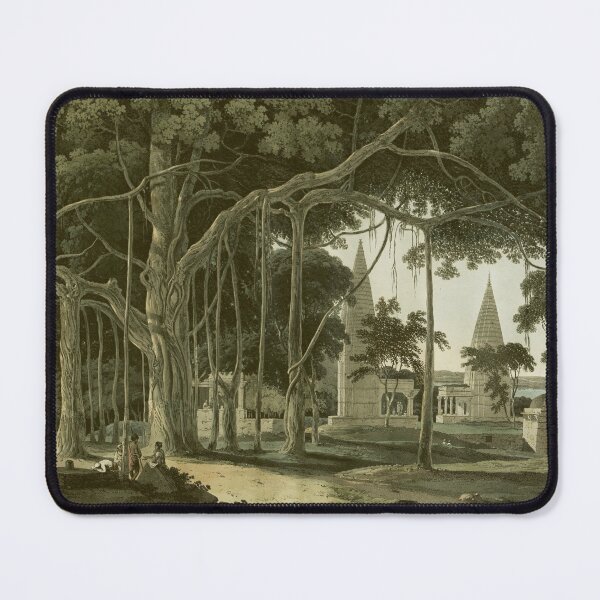 Item preview, HINDOO TEMPLES AT AGOUREE, ON THE RIVER SOANE, BAHAR 1796 designed and sold by JoesCornerStore.