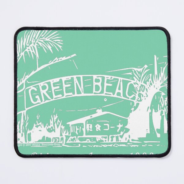 Green Beach Okinawa Japan 1983 Mouse Pad