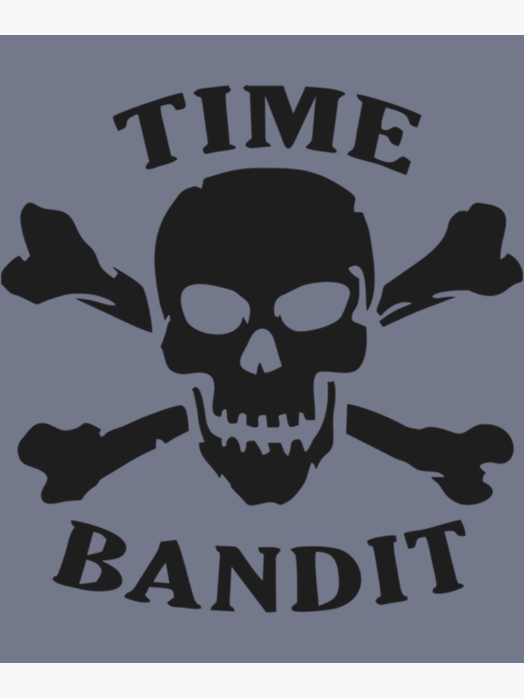 time bandit logo merch all carb no quits | Poster