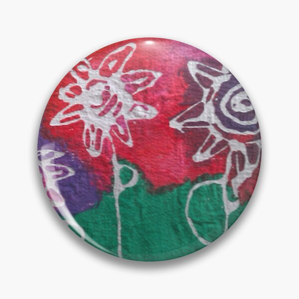 Item preview, Colourful Abstract Flowers designed and sold by WelshStuff.