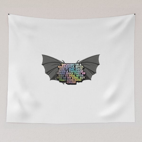 Item preview, Crush Gargoyle book quote!  designed and sold by Bookish_M_Quotes .