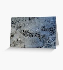 Ice wonderland 2 Greeting Card
