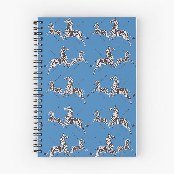 Item preview, Scalamandré Zebra (blue) / The Royal Tenenbaums designed and sold by lecinemaparadis.