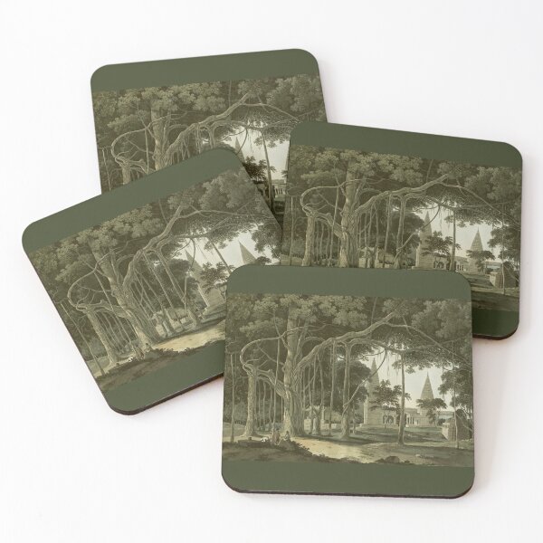 Item preview, HINDOO TEMPLES AT AGOUREE, ON THE RIVER SOANE, BAHAR 1796 designed and sold by JoesCornerStore.
