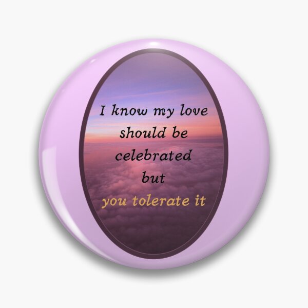 Item preview, Adorable tolerate it lyrics designed and sold by Phiiilo.