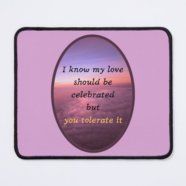 Item preview, Adorable tolerate it lyrics designed and sold by Phiiilo.