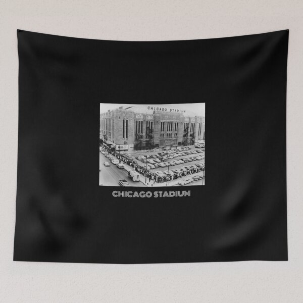 Item preview, Chicago Stadium Exterior- Black designed and sold by DeadStadium.