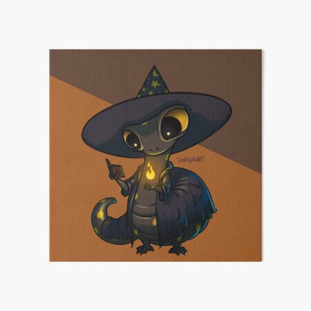 Item preview, Wizard Salamander designed and sold by DingHuArt.