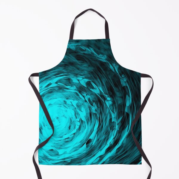 Item preview, Organic Spiral-Aqua designed and sold by SirkDesignsLtd.