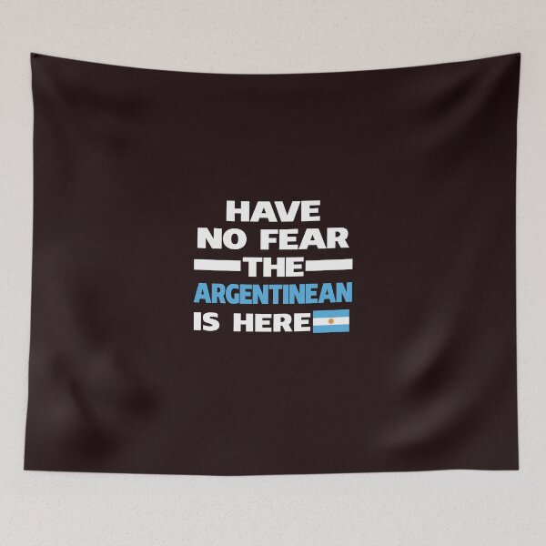 Item preview, No Fear Argentinean Here Argentina Pride designed and sold by AlwaysAwesome.