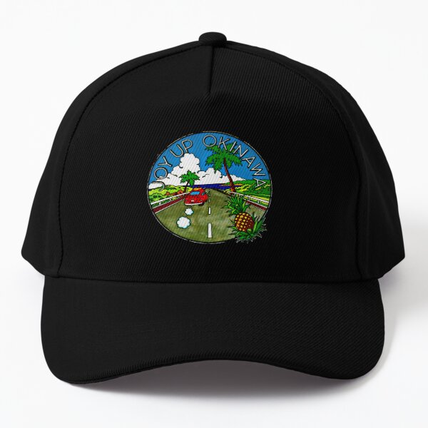 Joy Up Okinawa Japan 1980's themed Tropical Baseball Cap