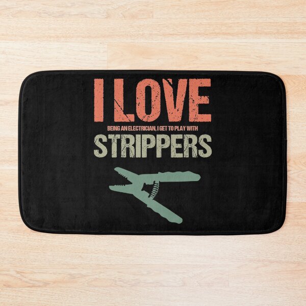 Item preview, Lineman I Love Being An Electrician To Play With Strippers designed and sold by Nessshirts.