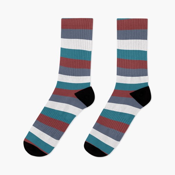 Item preview, Stripes Red White Blue Grey designed and sold by Jared Davies.