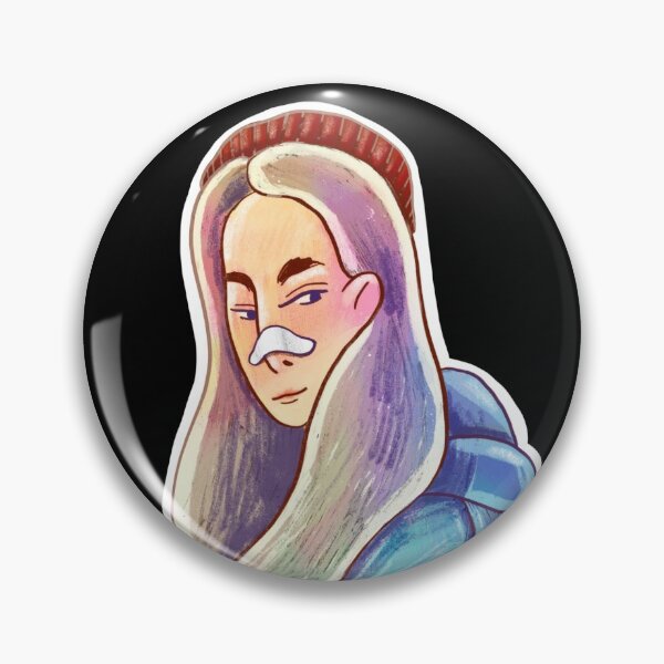 Item preview, Teenager girl with the patch on the nose. designed and sold by Violonchella.