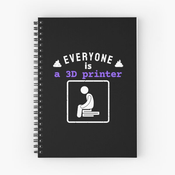 Item preview, everyone is a 3D printer | funny custom designed and sold by DeltaWhiskey-.