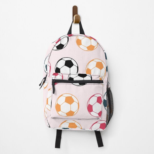 Item preview, Soccer Ball Girl for Soccer Lovers Pattern in Pink designed and sold by ArtBIU.