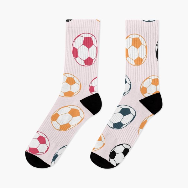 Item preview, Soccer Ball Girl for Soccer Lovers Pattern in Pink  designed and sold by ArtBIU.