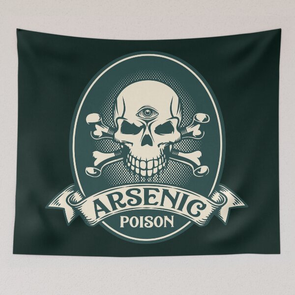 Aperçu de l'œuvre Poison à l'arsenic d'Halloween créée et vendue par retrippy.