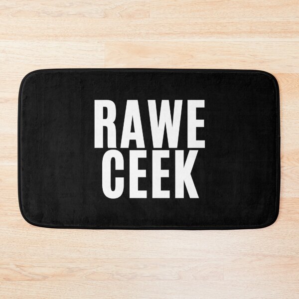 Item preview, RACE WEEK, no It's RAWE CEEK ! (White) designed and sold by F1TwoTee.