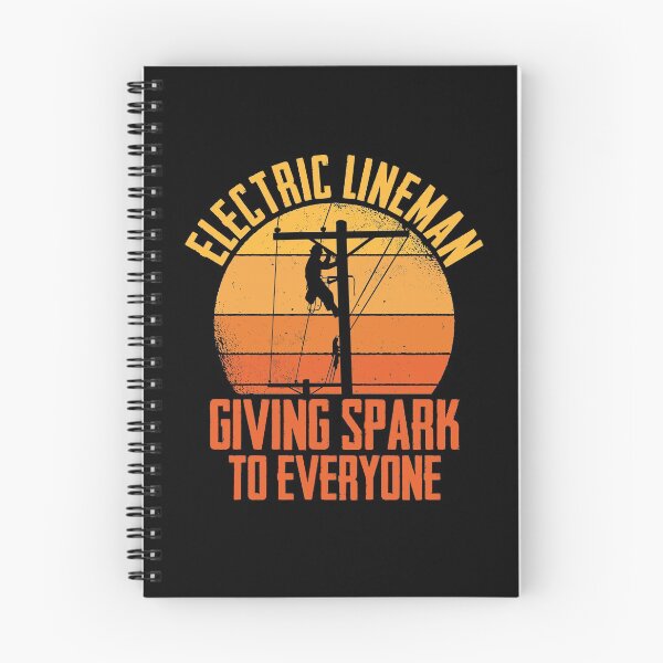 Item preview, Electric Lineman Giving Spark To Everyone Lineworker designed and sold by Nessshirts.