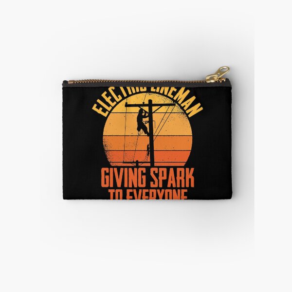 Item preview, Electric Lineman Giving Spark To Everyone Lineworker designed and sold by Nessshirts.
