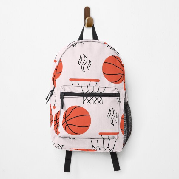 Item preview, Basketball Net Girl for Basketball Lovers Pattern in Pink designed and sold by ArtBIU.
